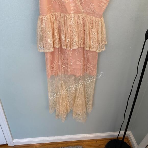 Vone Anthropologie Pink Dress 10 - Picture 10 of 16